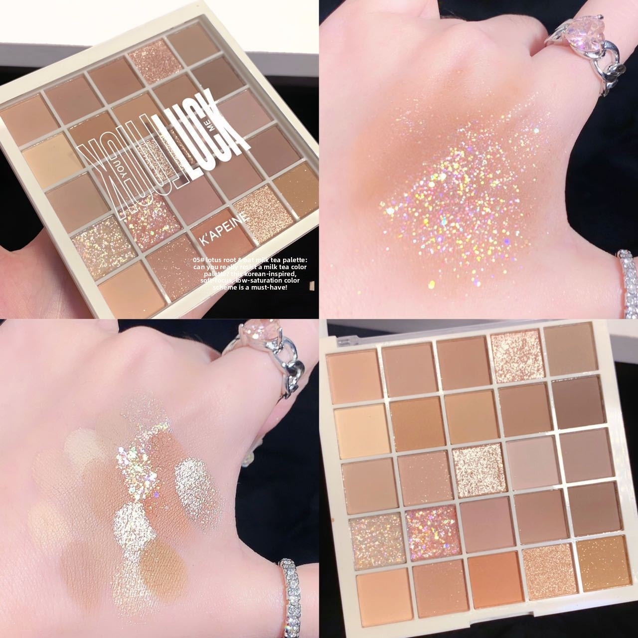 25-Color Lucky Rubik's Cube Eye Shadow Palette