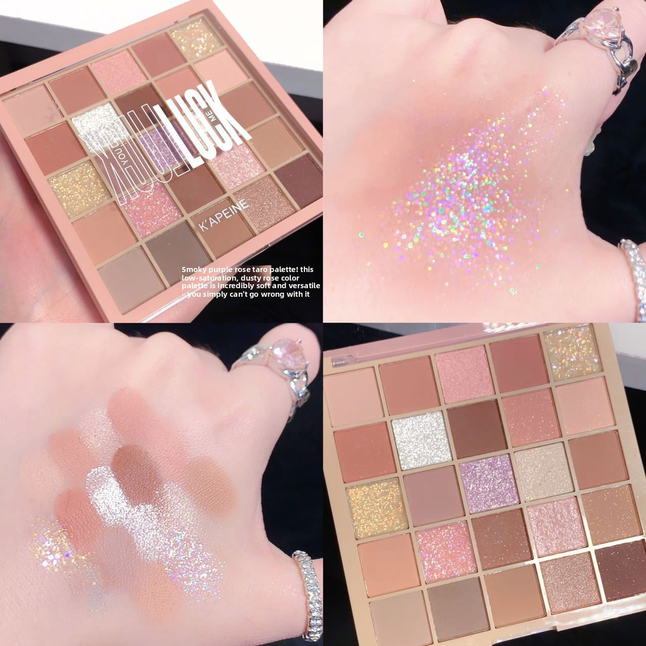 25-Color Lucky Rubik's Cube Eye Shadow Palette
