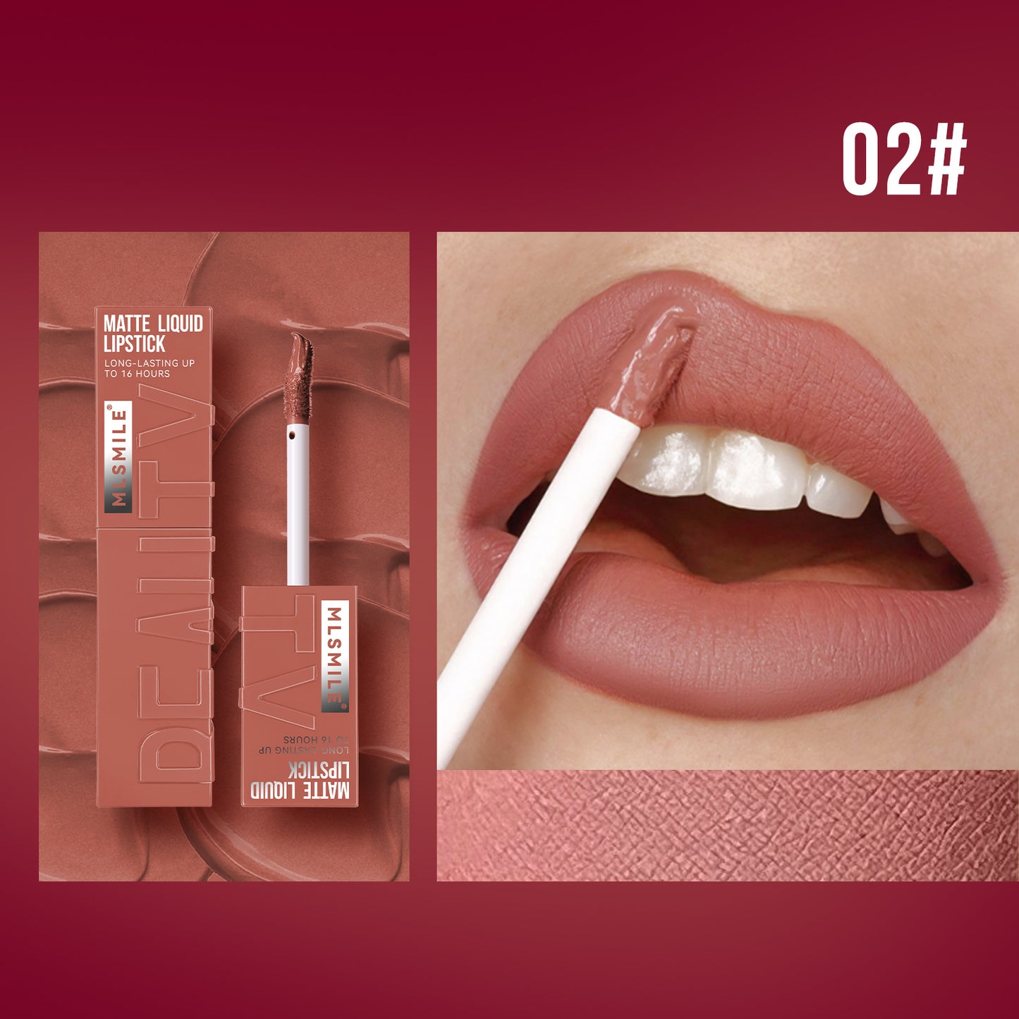 Non stick cup lip gloss matte liquid lipstick