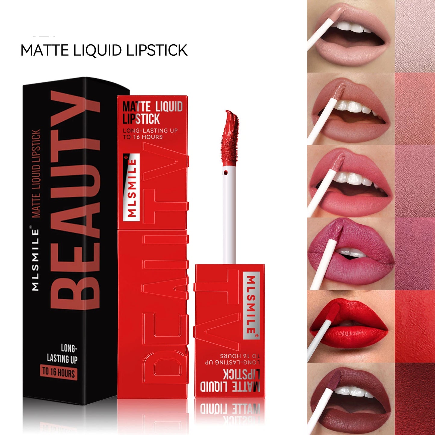Non stick cup lip gloss matte liquid lipstick
