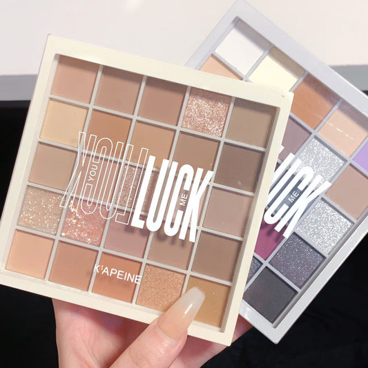 25-Color Lucky Rubik's Cube Eye Shadow Palette